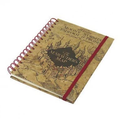 AMBROSIANA Quaderno a righe A5 Harry Potter The Marauders Map