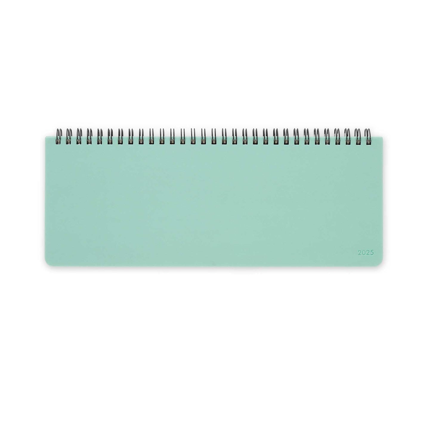 Legami - Planning da Scrivania 13 Mesi - Desk Planner da Gennaio 2025 a Gennaio 2026, Agenda da Tavolo Formato Orizzontale, Spiralata, Una Settimana per Pagina, Rubrica, 27.2 x 10.2, Bubblegum