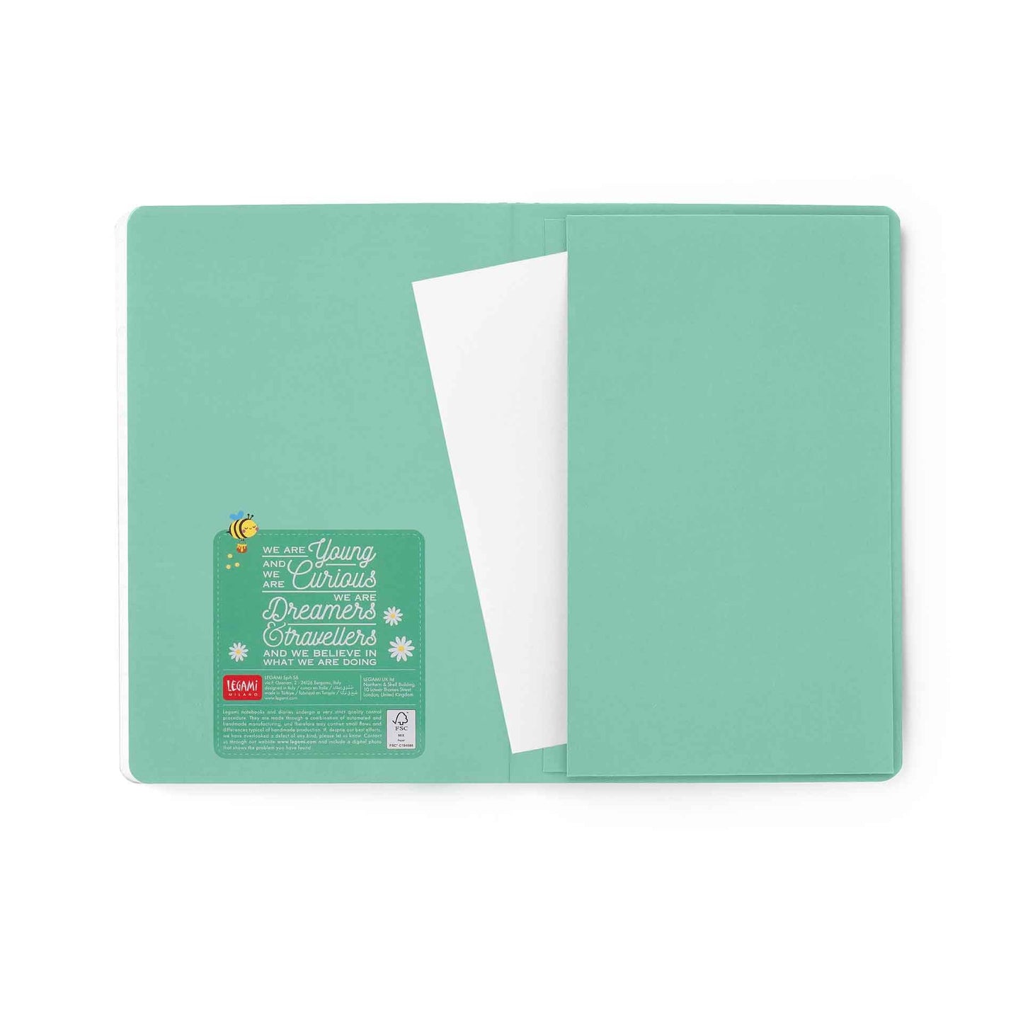 Legami - Agenda Ape Settimanale 2025, 12 Mesi Medium, Diario da Gennaio 2025 a Dicembre 2025, Chiusura con Elastico, Planner Mensile Gennaio 2026, Tasca Porta Documenti, Rubrica, 12 x 18 cm, Travel