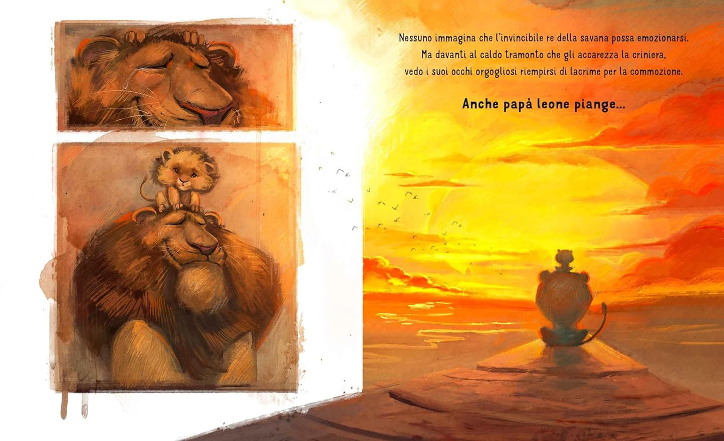 Anche i papà piangono. Picture books. Ediz. a colori