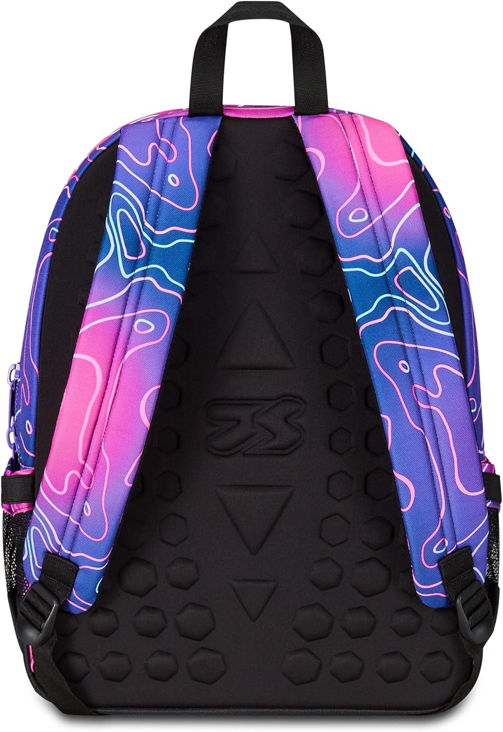 Seven Zaino Scuola Freethink, Rosa, Mapset Girl, Zaino Doppio Scomparto, Tasca Porta PC o Tablet e Tasca Porta Borraccia, Zaino Medie e Superiori, Bambina Ragazza