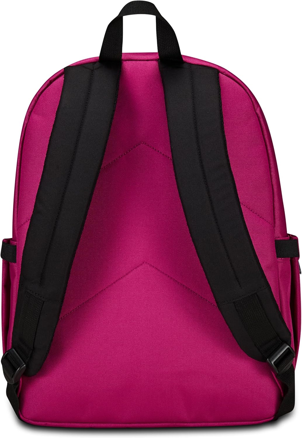 Invicta Zaino Scuola Jelek Plain, Fucsia, Zaino Doppio Scomparto Super Capiente Con Tasca Porta PC o Tablet, Tasca Porta Borraccia e Tasca Con Organizer, Medie, Superiori e Viaggio, Donna Ragazza