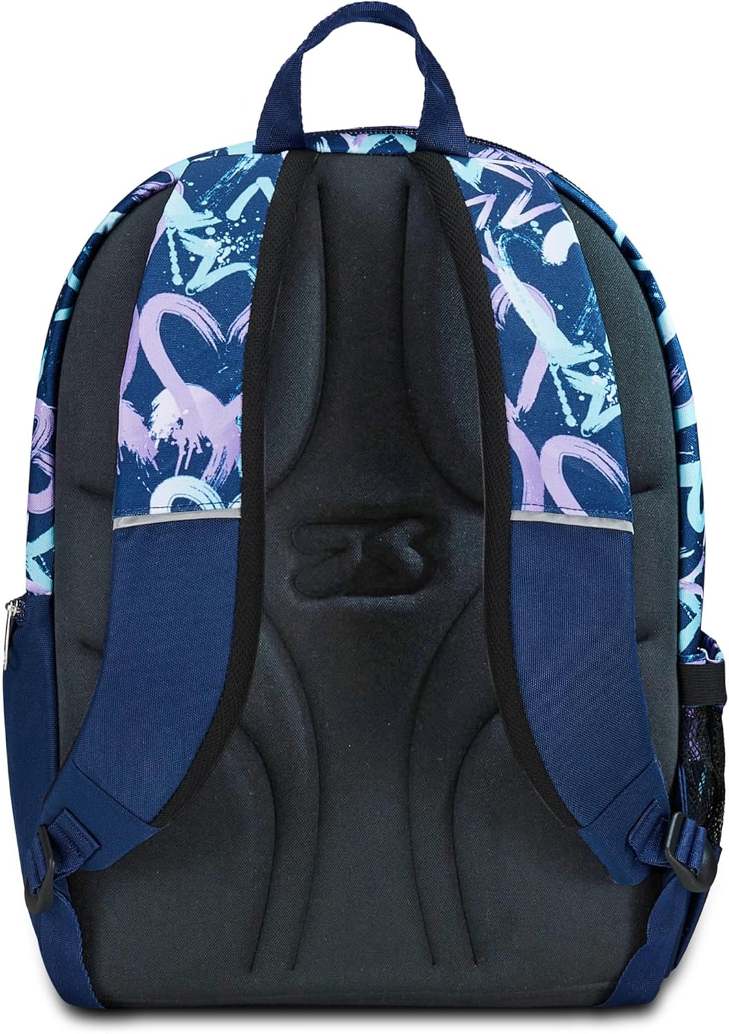 Seven Zaino Scuola Adavanced Detach, Viola Blu, Crystal Purple, Doppio Scomparto Con Tasca Staccabile Uso Zainetto, Tasca Porta PC, Tasca Porta Borraccia, Zaino Medie e Superiori, Bambina Ragazza