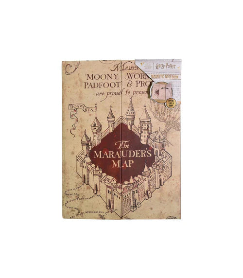 IL TACCUINO A5 CIELO BLU DI HARRY POTTER MAPPA DEI MARAUDERS