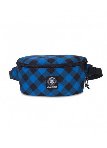 MARSUPIO LUCK WAIST BAG 306031802-FO8 BLUE PLAID AZZURRO A QUADRI