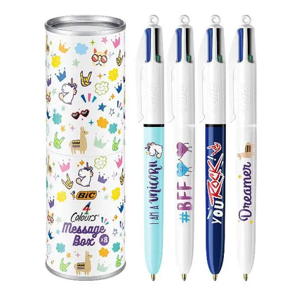 4 Colors Message Box Bic