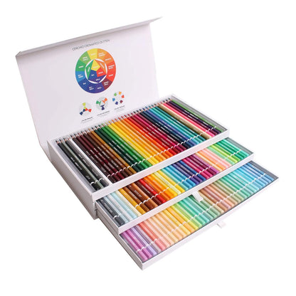 Tinta Unita Valigetta Maxi 108 Colori Pastelli a matita Colori classici fluo pastello-