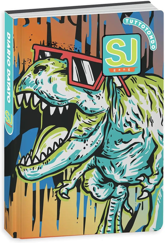 diario Scuola Seven SJ Animal Dinosauro rex 2024-2025 F.to standard 20x15 cm