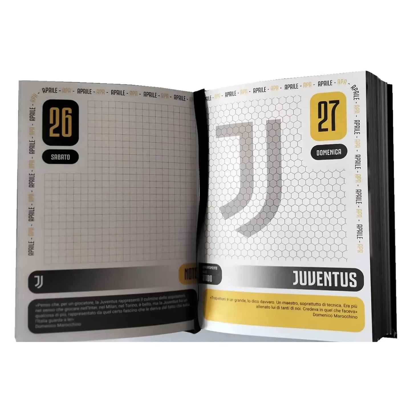 Juventus Diario Standard 16 Mesi Datato SEVEN