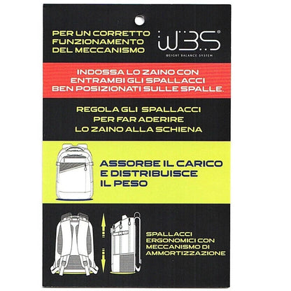 Zaino Scuola Organizzato Comix WBS Bear